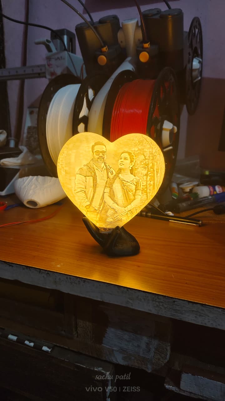 Heart Shaped Custom Print